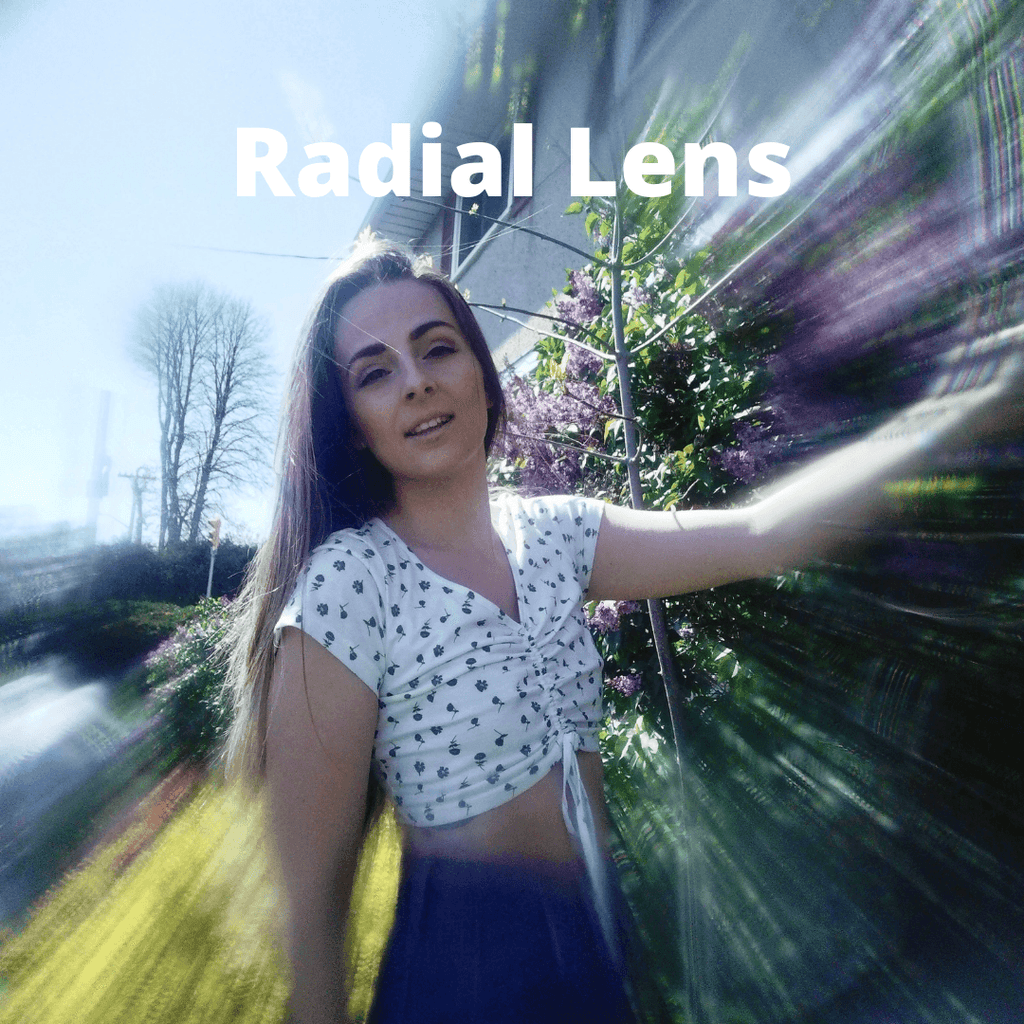 Lens - Radial Effect Lens & Six Prism Effect Lens - Paper Shoot Camera